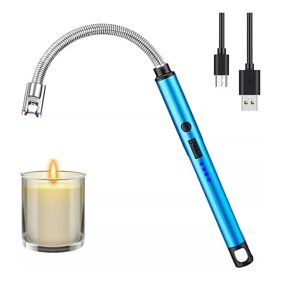 Chispero Encendedor Usb Eléctrico Plasma Recargable Premium Encendedor Para Cocina Hogar  3