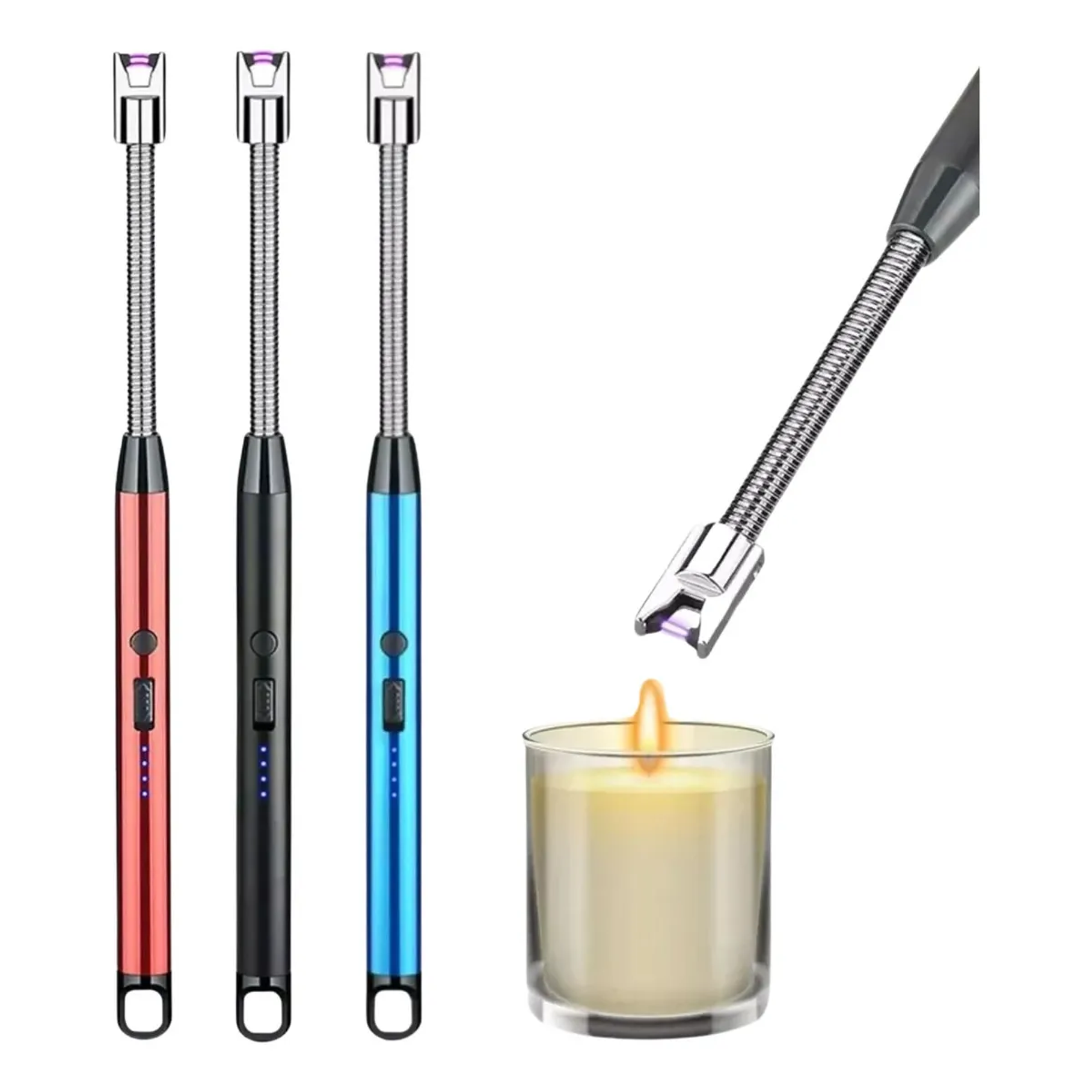 Chispero Encendedor Usb Eléctrico Plasma Recargable Premium Encendedor Para Cocina Hogar  1