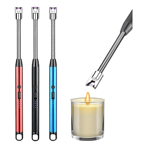 Chispero Encendedor Usb Eléctrico Plasma Recargable Premium Encendedor Para Cocina Hogar 