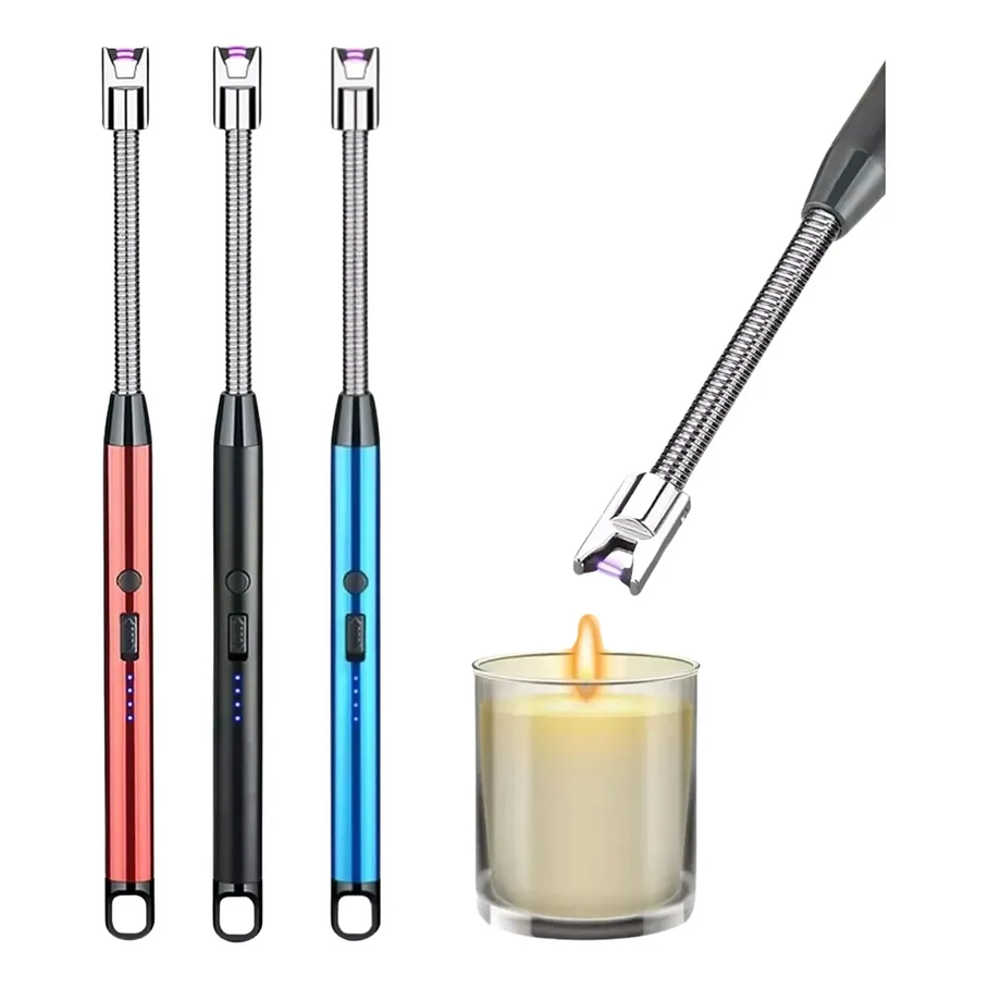 Chispero Encendedor Usb Eléctrico Plasma Recargable Premium Encendedor Para Cocina Hogar  1