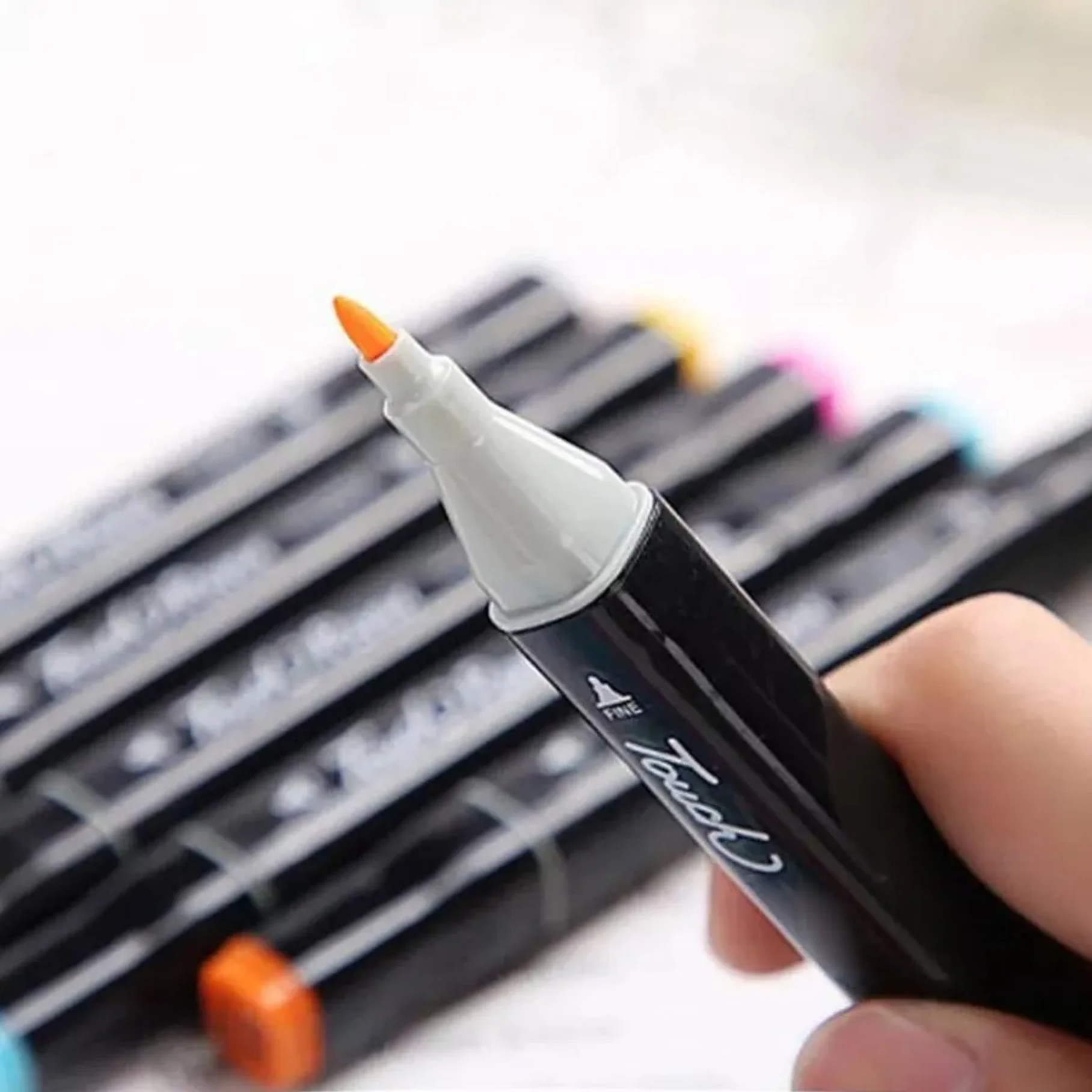 Marcador Doble Punta 120 Unidades Touch Doble Punta Con Diseño De Marcador De Punta Doble Unidad x 120 5