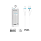 Cable De Carga Compatible iPhone 6 7 8 X Ipad  Lightning 1 Metro Marca IRM - Miniatura 2