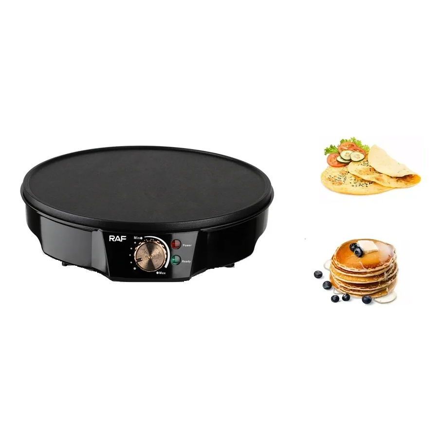 Parrilla Portatil Panquequera Crepes Plancha Eléctrica Lisa Maker Crepe 3