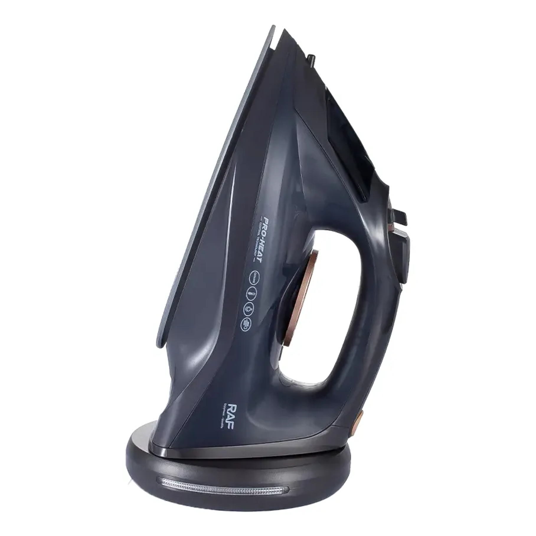 Plancha De Ropa A Vapor 2200w R.1349 Raf Negro Plancha Inalámbrica  2