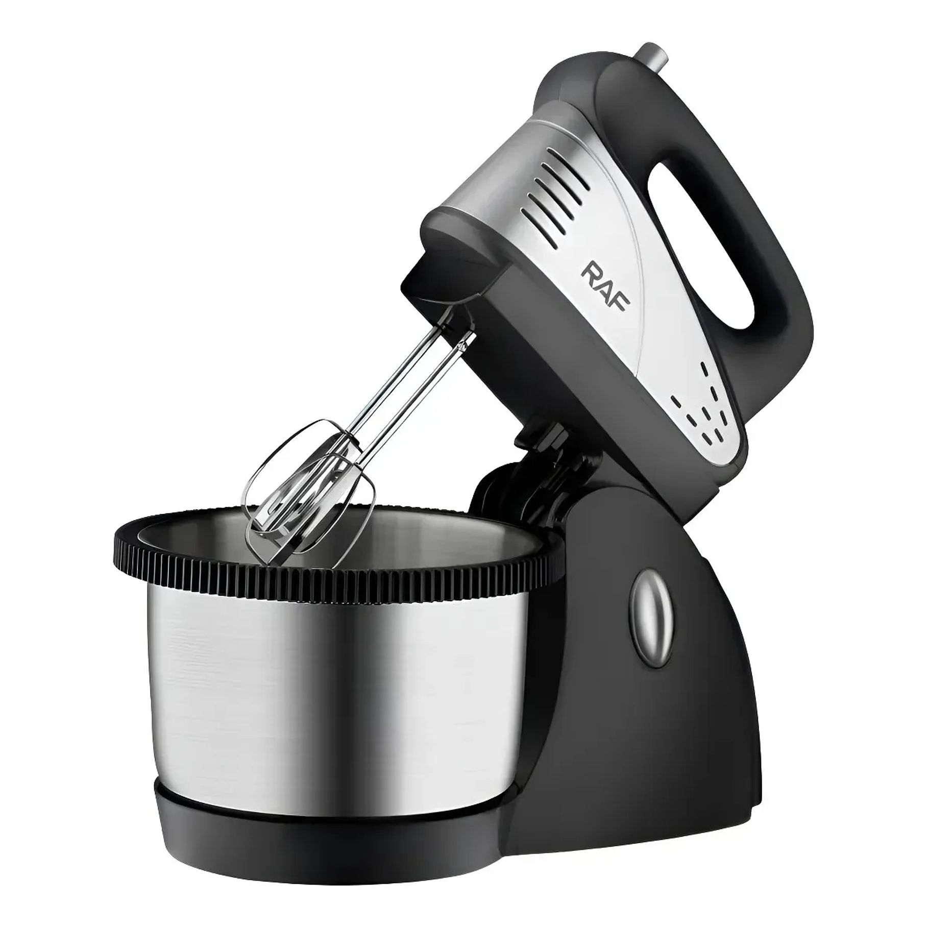 Batidora Con Base Raf Mezcladora Postres 800w R6661 Plateado  4