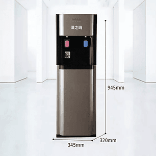 Dispensador De Agua Fría Y Caliente Sistema De Carga Con Compresor y sistema de enfriamiento