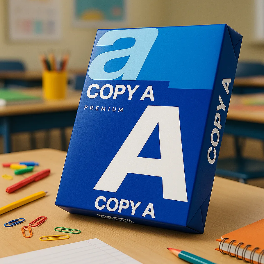Resma Papel Carta A4 Blanco Fotocopia 75g Impresión 500 hojas 4