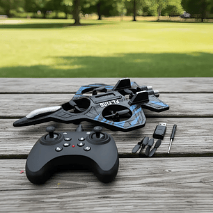 Avión Control Remoto Material EPP 4 Canales 300 m Alcance