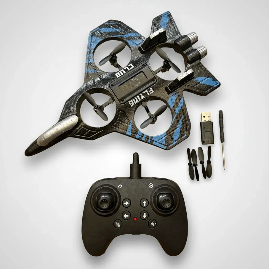 Avión Control Remoto Material EPP 4 Canales 300 m Alcance 1