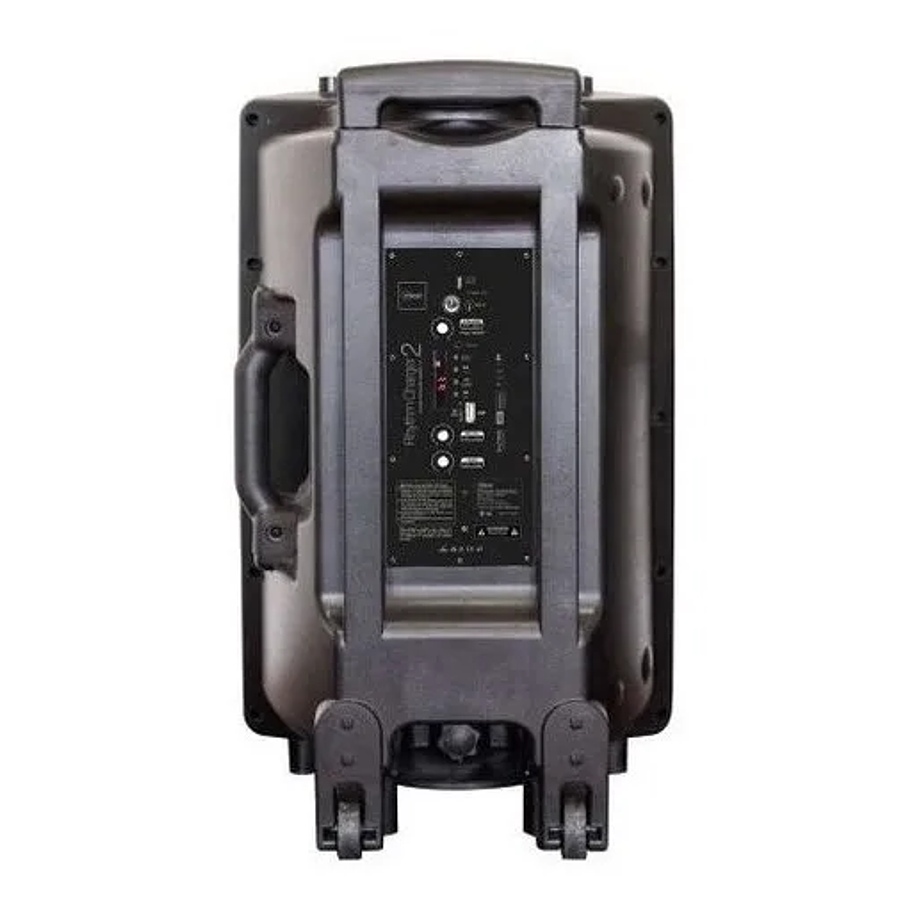 Parlante Mlab Rhythm Charger 2 Bluetooth 12 Pulgadas Naranja 3