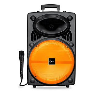 Parlante Mlab Rhythm Charger 2 Bluetooth 12 Pulgadas Naranja