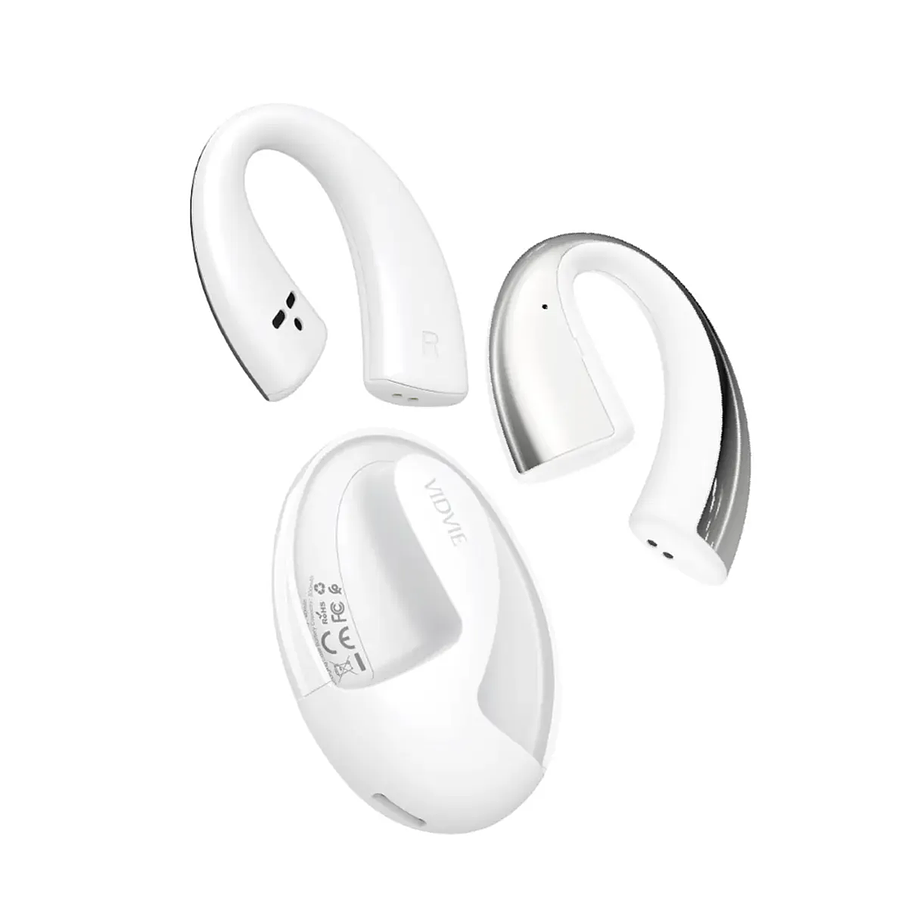 Audífonos Inalámbricos Bt882 Ows Earbuds Vidvie Blanco Open Ear Audífonos De Alta Calidad Versión 5.3 Batería 40 Mah 2