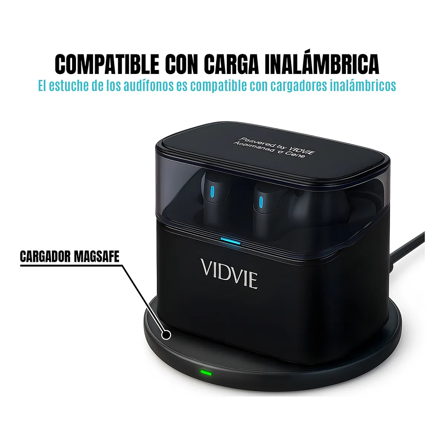 Audifonos Inalámbricos Bluetooth Auriculares In-ear Vidvie BT887 ANC TWS Earbuds 8