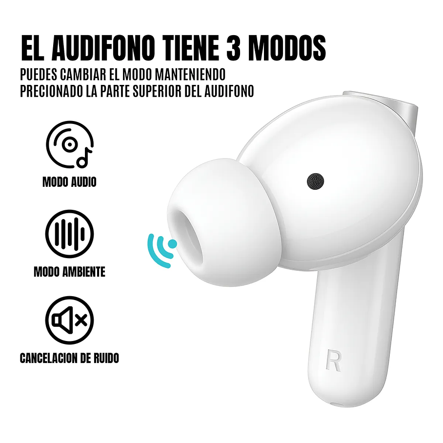 Audifonos Inalámbricos Bluetooth Auriculares In-ear Vidvie BT887 ANC TWS Earbuds 10