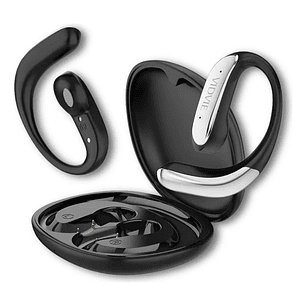 Audifonos Deportivos Oido Abierto Open Ear Bluetooth Negro Vidvie Bt892