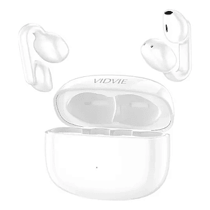 Audífonos Inalámbricos Vidvie Bt897 Ows Clip Bluetooth Blanco Clip On Ear
