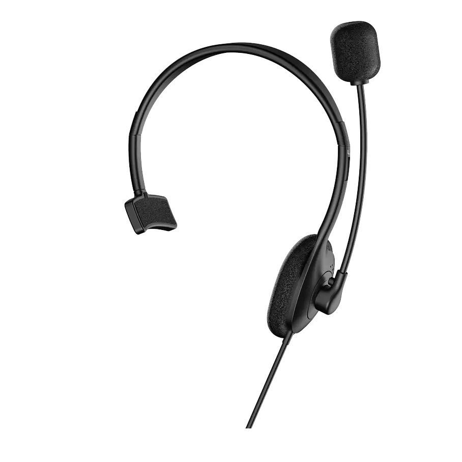 Audifonos Con Microfono Genius HS-100U Call Center Single Ear Usb Headset 3