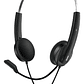 Auriculares Genius Hs-220u Usb Con Micrófono 2,4 Mts Negro Call Center Copilot - Miniatura 1