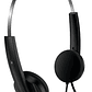 Auriculares Genius Hs-220u Usb Con Micrófono 2,4 Mts Negro Call Center Copilot - Miniatura 2