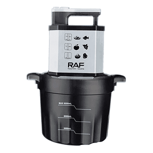 Picador Procesador De Alimento De 8 Litros 1000w Raf 7731 