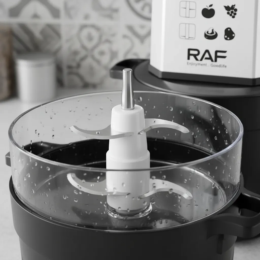 Picador Procesador De Alimento De 8 Litros 1000w Raf 7731  5