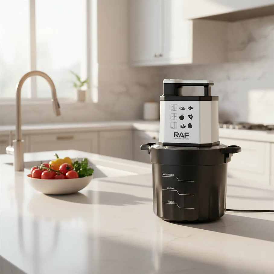 Picador Procesador De Alimento De 8 Litros 1000w Raf 7731  3