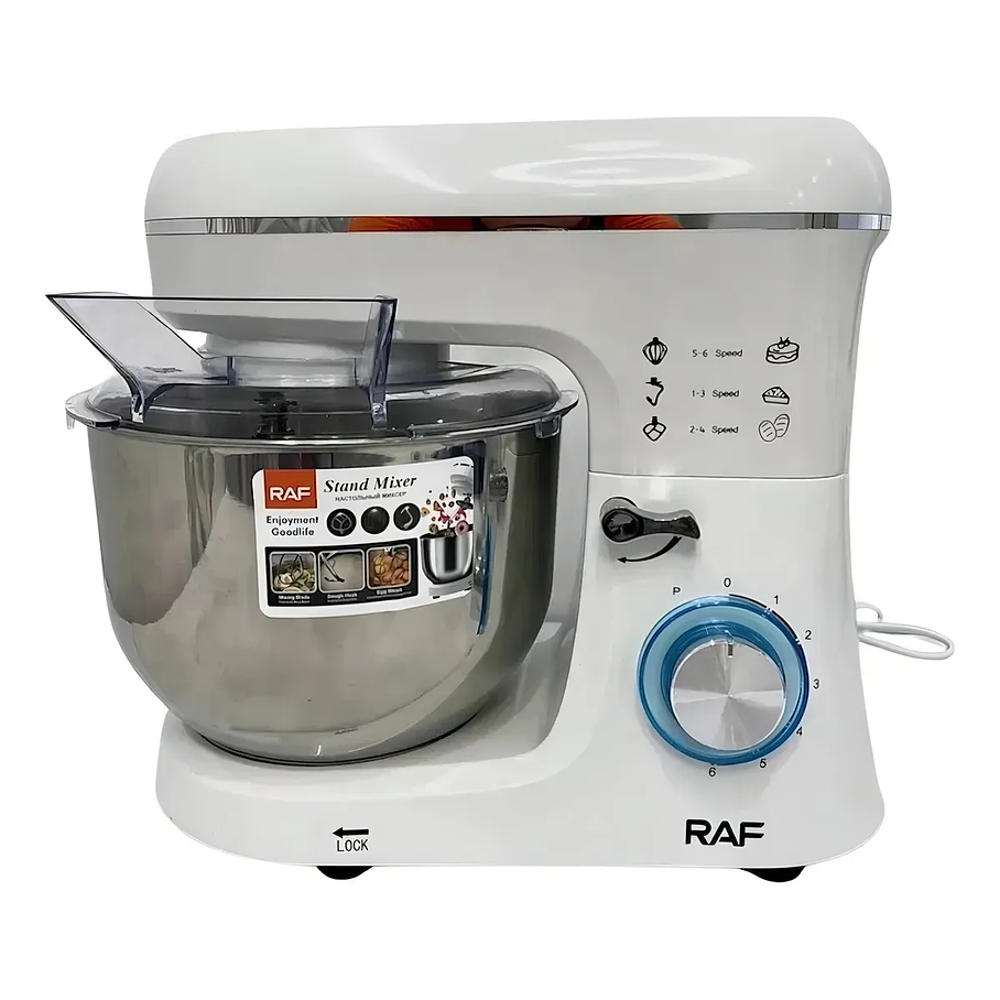 Batidora Planetaria Amasadora 3 En 1 6.8lts Raf R.6671w  3