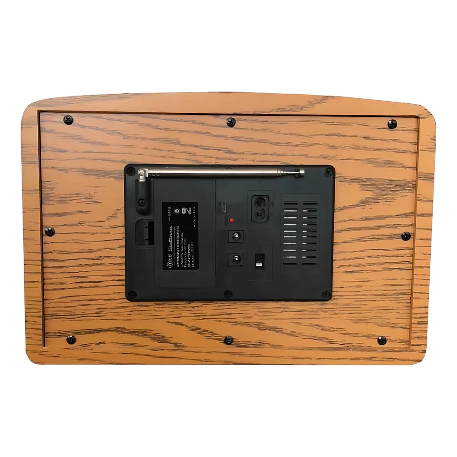 Radio Parlante Mlab 9143 Retro Sixtinna Bluetooth Usb Tf Fm Color Café 4