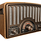 Radio Parlante Mlab 9143 Retro Sixtinna Bluetooth Usb Tf Fm Color Café - Miniatura 1