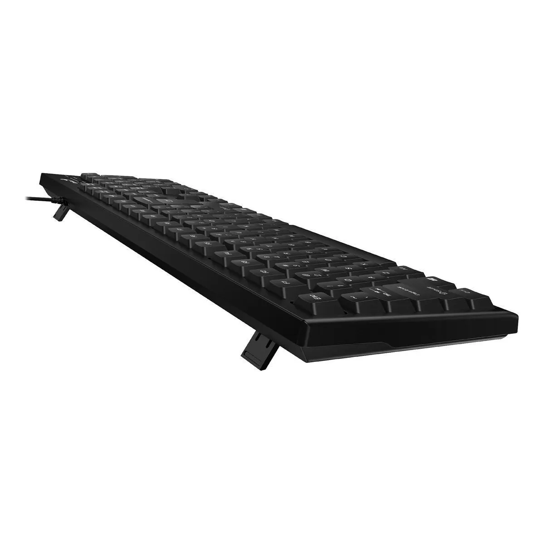 Teclado de una mano Genius Smart QWERTY español color negro Modelo KB-100 4