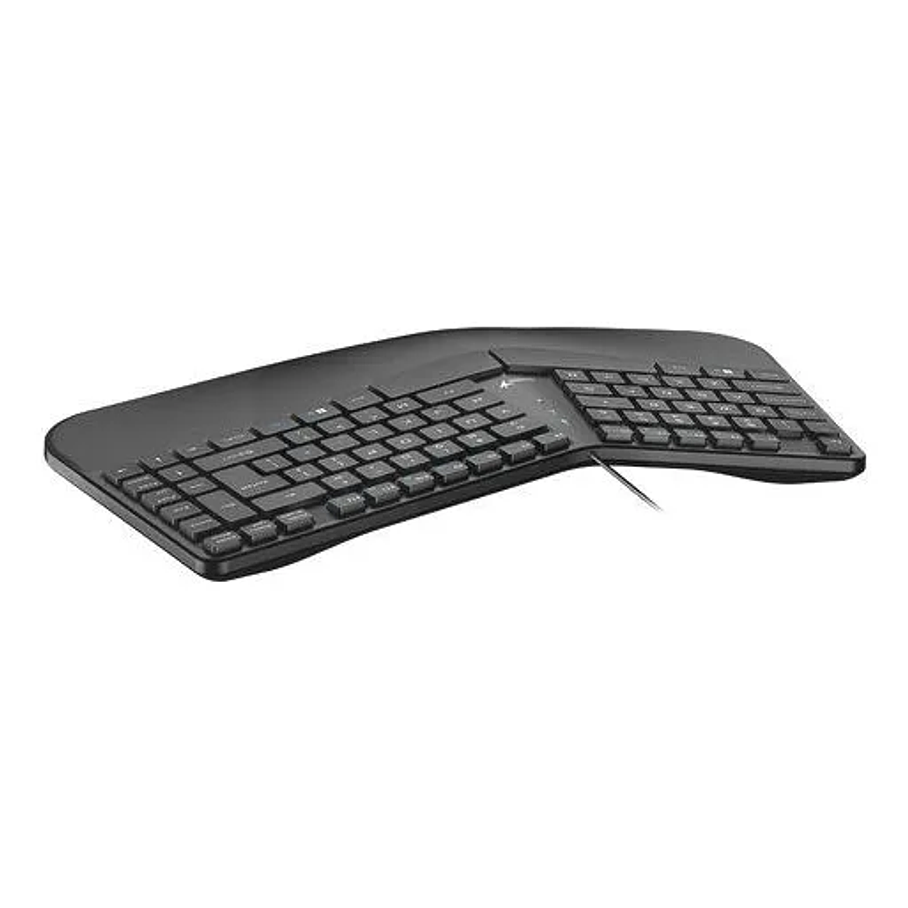 Teclado Genius Ergo Kb-700 C/tecla Copilot Usb Sp Negro Idioma Español Latinoamérica 2