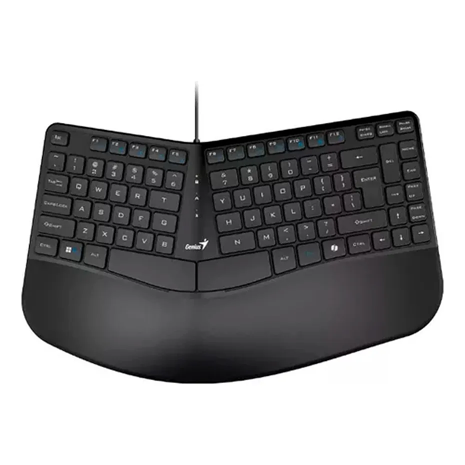 Teclado Genius Ergo Kb-700 C/tecla Copilot Usb Sp Negro Idioma Español Latinoamérica 3