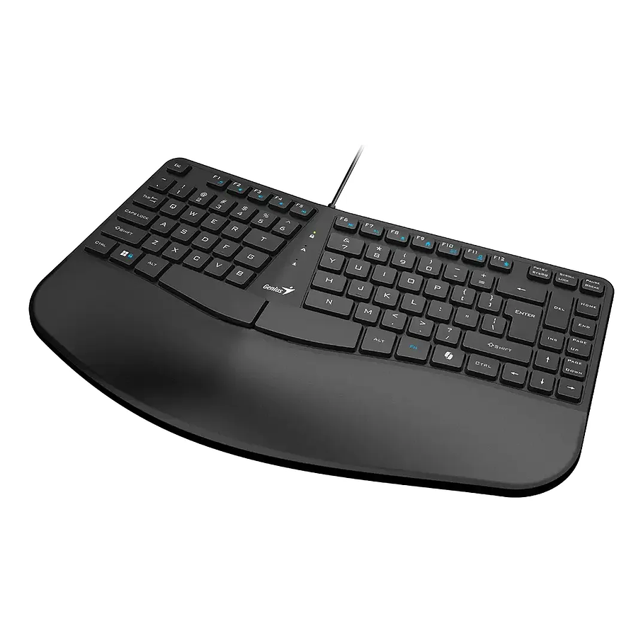 Teclado Genius Ergo Kb-700 C/tecla Copilot Usb Sp Negro Idioma Español Latinoamérica 6