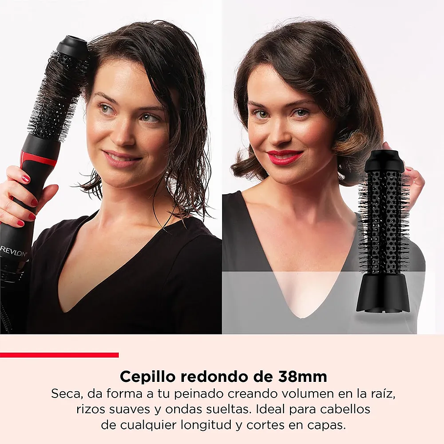 Cepillo Revlon One step Secador Multistyler 5 en 1 9