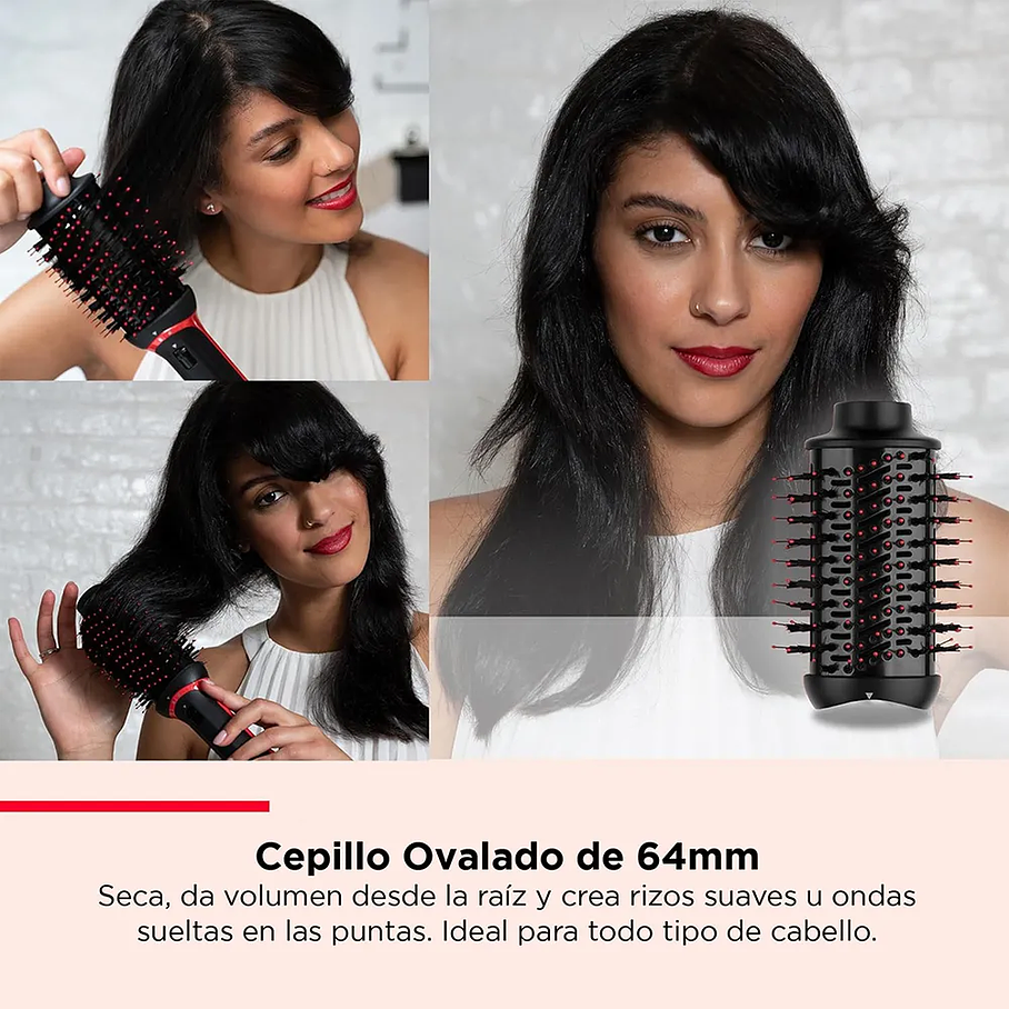 Cepillo Revlon One step Secador Multistyler 5 en 1 11