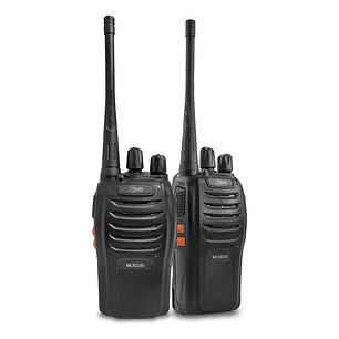 Radio Intercomunicador Mlab Walkie-talkies Kit 2u Color Negro