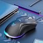 Mouse Gamer Onikuma Cw917 Cableado 3600 Dpi 6 Botones Rgb Color Negro - Miniatura 3