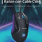 Mouse Gamer Onikuma Cw917 Cableado 3600 Dpi 6 Botones Rgb Color Negro - Miniatura 9