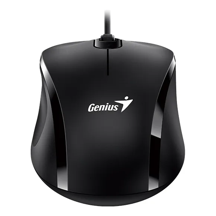 Mouse Oficina Genius Dx 101 Optico Usb Con Cable Pcreg Color Negro 3