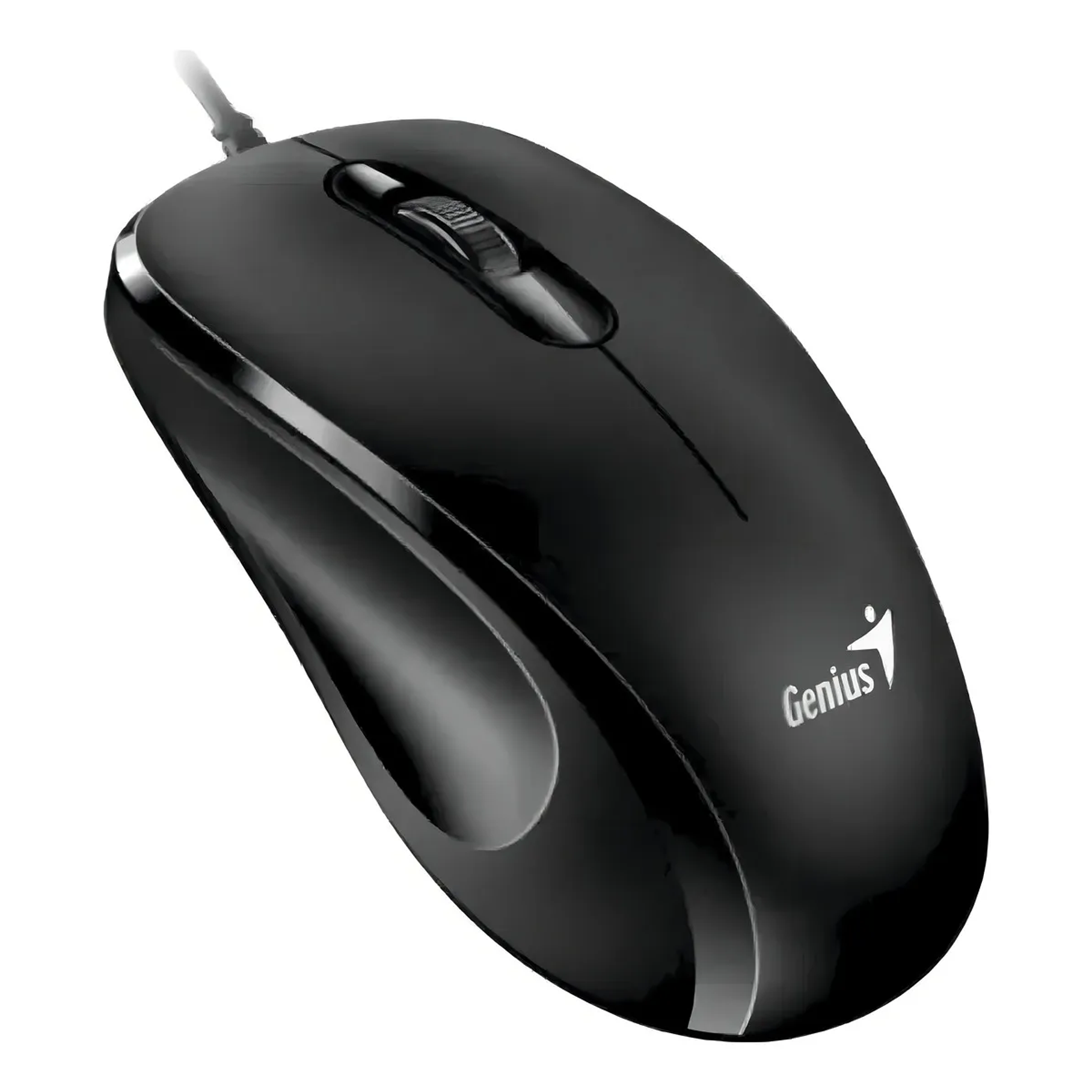 Mouse Oficina Genius Dx 101 Optico Usb Con Cable Pcreg Color Negro 1