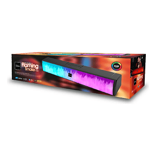 Mini Soundbar Flaming Smoke Bluetooth Sb-200 Malb Color Negro Barra De Sonido