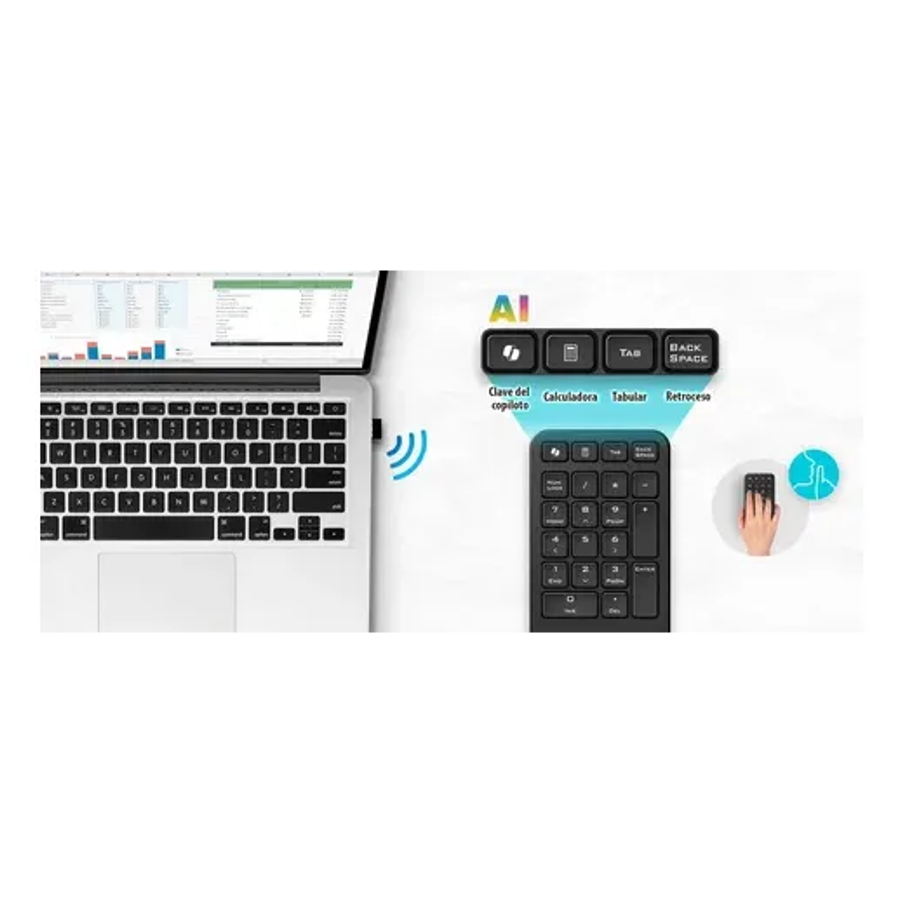 Teclado Genius Num Pad 1000 Usb Negro Idioma Español LatinoaméricaTeclado Genius Num Pad 1000 Usb Negro Idioma Español Latinoamérica Teclado Genius Num Pad 1000 Usb Negro Idioma Español Latinoamérica  3