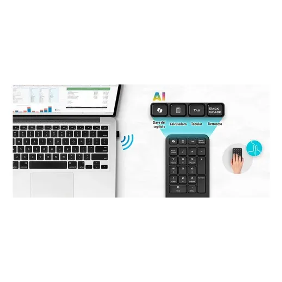 Teclado Genius Num Pad 1000 Usb Negro Idioma Español LatinoaméricaTeclado Genius Num Pad 1000 Usb Negro Idioma Español Latinoamérica Teclado Genius Num Pad 1000 Usb Negro Idioma Español Latinoamérica  3