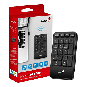 Teclado Genius Num Pad 1000 Usb Negro Idioma Español LatinoaméricaTeclado Genius Num Pad 1000 Usb Negro Idioma Español Latinoamérica Teclado Genius Num Pad 1000 Usb Negro Idioma Español Latinoamérica 