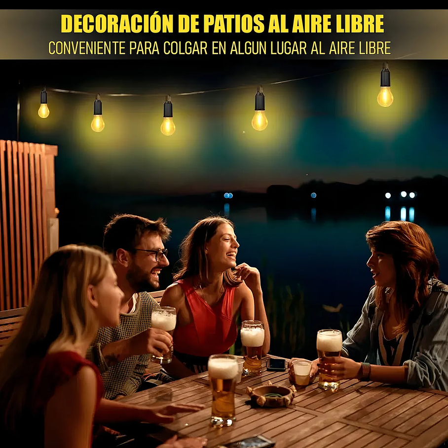 Pack 2 Ampolleta Recargable Ampolletas Camping Colgantes Ampolletas Recargables Led 15w Plástico Ampolleta Emergencia  5