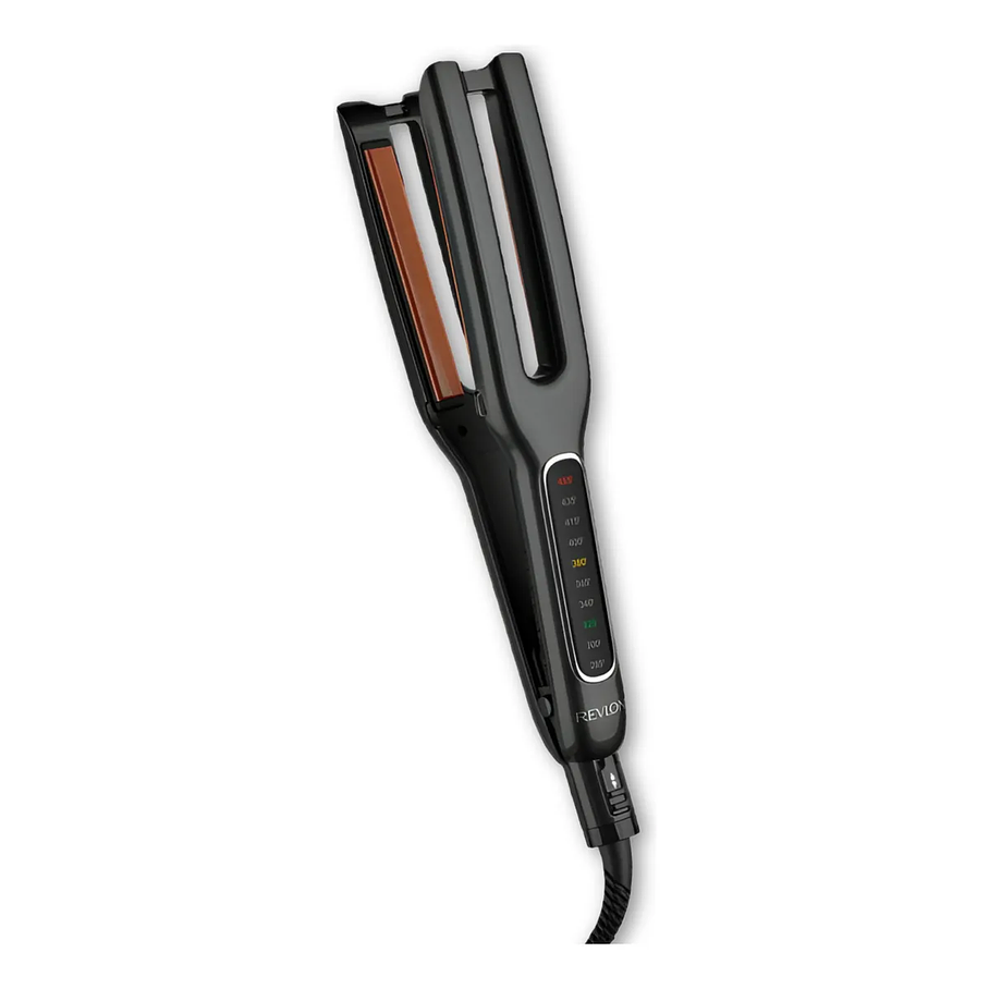 Alisador De Cabello Revlon Dual Panel Ceramic Pro 235° Max Negro Tamaño Único 6