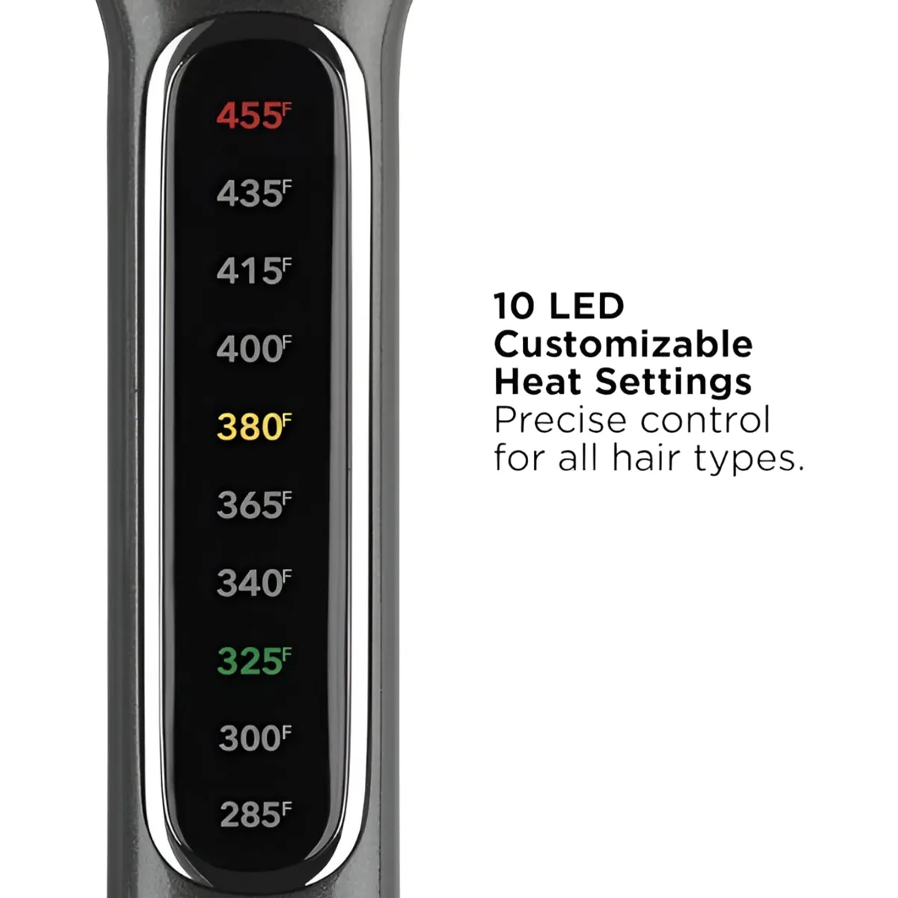 Alisador De Cabello Revlon Dual Panel Ceramic Pro 235° Max Negro Tamaño Único 7