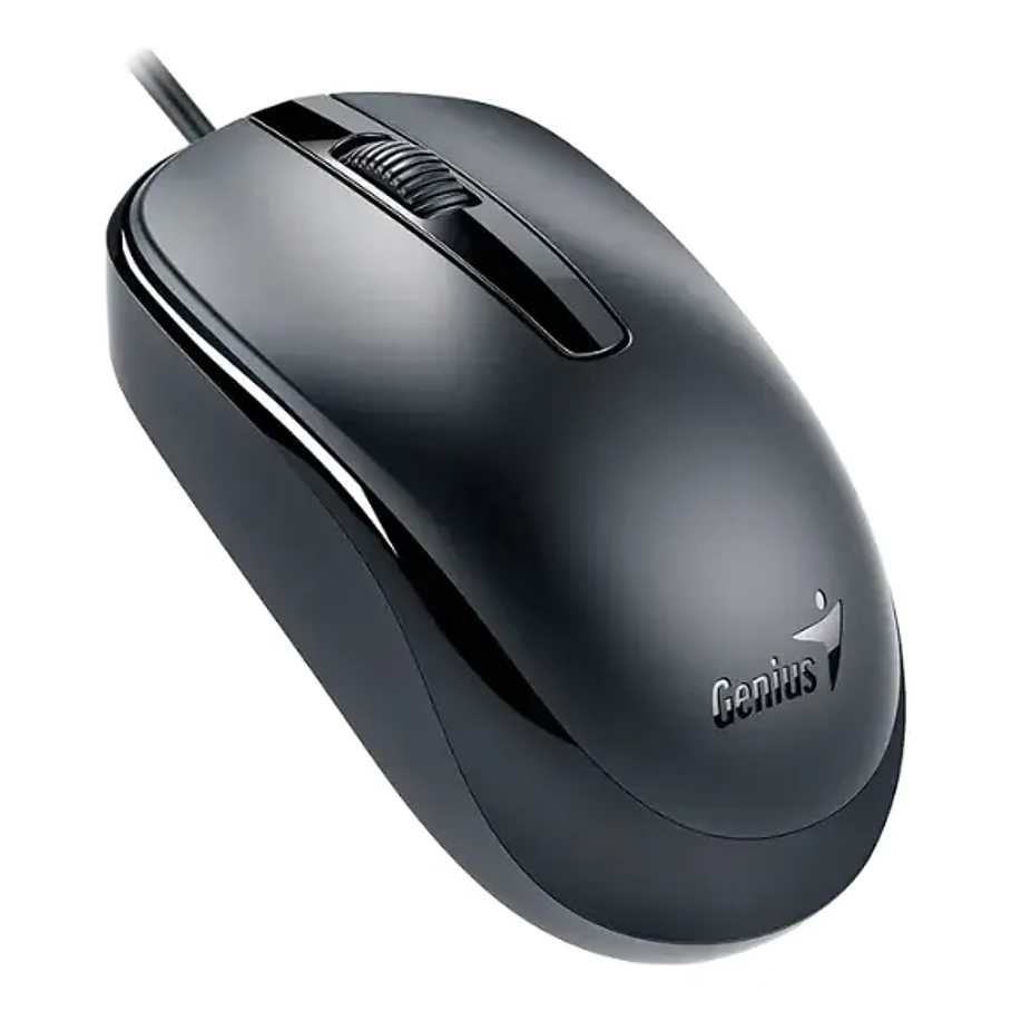 Mouse Con Cable Usb TYPE C Genius Dx-120 Negro 1