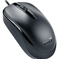 Mouse Con Cable Usb TYPE C Genius Dx-120 Negro - Miniatura 1