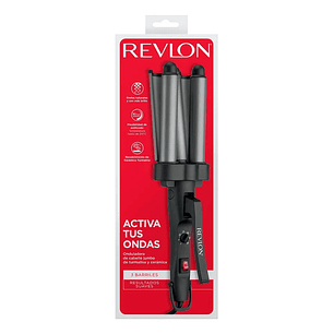 Ondulador Pelo Revlon Waver Jumbo De 3 Barriles RV084LA2